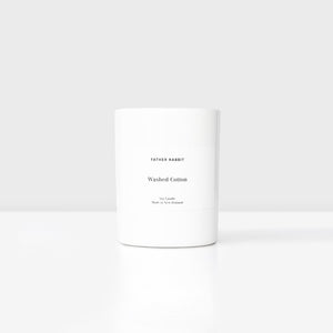 Father Rabbit - Soy Scented Candle - Washed Cotton | milk + ginger