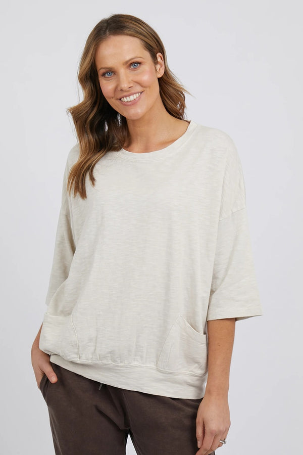 Elm - Fundamental Mazie Sweat - Linen