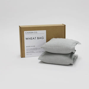 Camden Co - Wheat Bag - Linen Dove Grey | milk + ginger