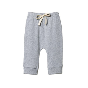 Nature Baby - Drawstring Pants - Grey Marle | milk + ginger