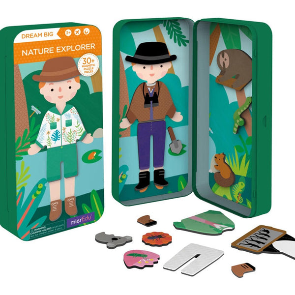 mierEdu - Magnetic Puzzle Box - Nature Explorer