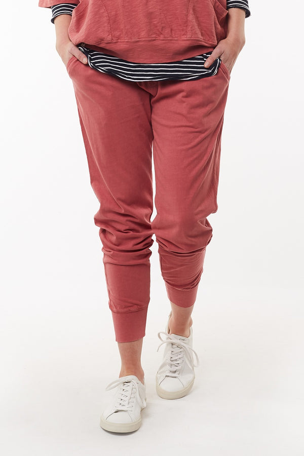 Elm - Wash Out Pant - Deep Rose | milk + ginger