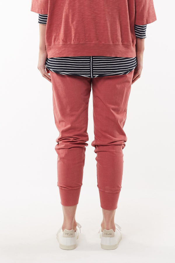 Elm - Wash Out Pant - Deep Rose | milk + ginger