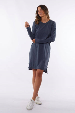 Foxwood - Highline Dress - Navy | milk + ginger