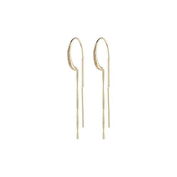 Pilgrim - Fire Thread Earrings - Gold Plated