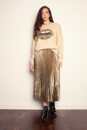 The Others - Sunray Skirt - Bronze | milk + ginger
