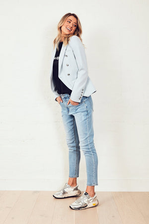 The Others - The Blazer - Dusty Blue | milk + ginger