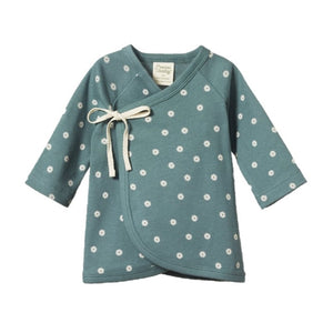 Nature Baby - Kimono Jacket - Chamomile Print | milk + ginger