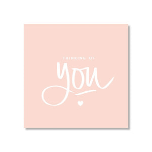 Just Smitten Mini Gift Card - Thinking of You... | milk + ginger