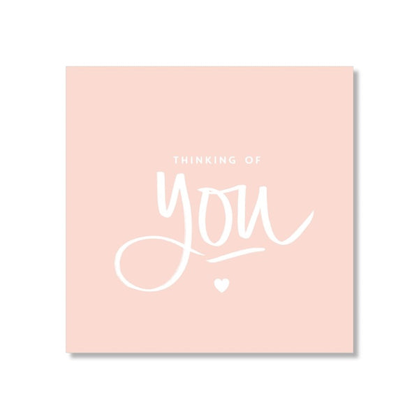 Just Smitten Mini Gift Card - Thinking of You...