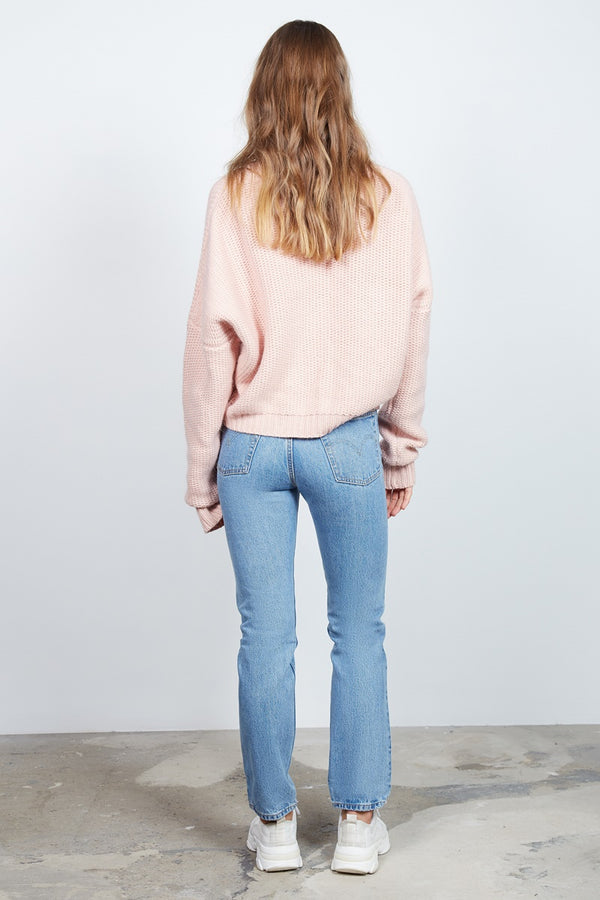 Wish - Charlotte Sweater - Pink | milk + ginger