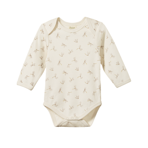 Nature Baby - Long Sleeve Body Suit - Dragonfly Print | milk + ginger