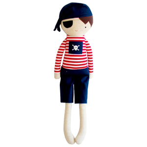 Alimrose - Linen Pirate Boy 50cm Navy | milk + ginger