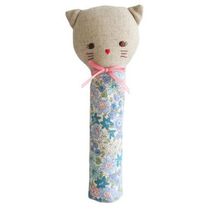 Alimrose - Odette Kitty Squeaker - Liberty Blue | milk + ginger