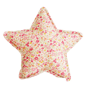 Alimrose Star Cushion in Blush & Rose Garden