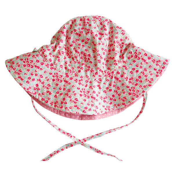 Alimrose Sweet Floral Infant Sun Hat