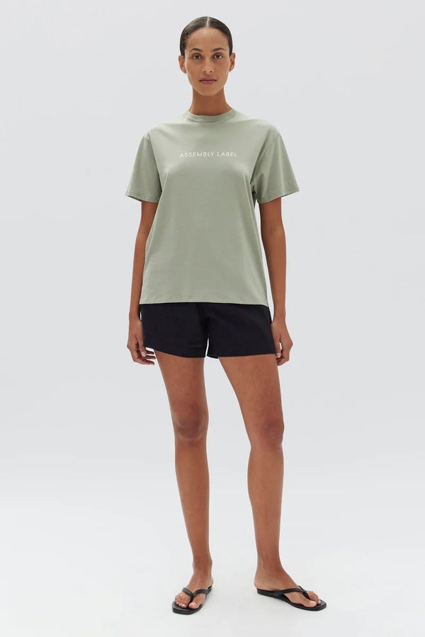 Assembly Label - Everyday Organic Logo Tee - Nettle