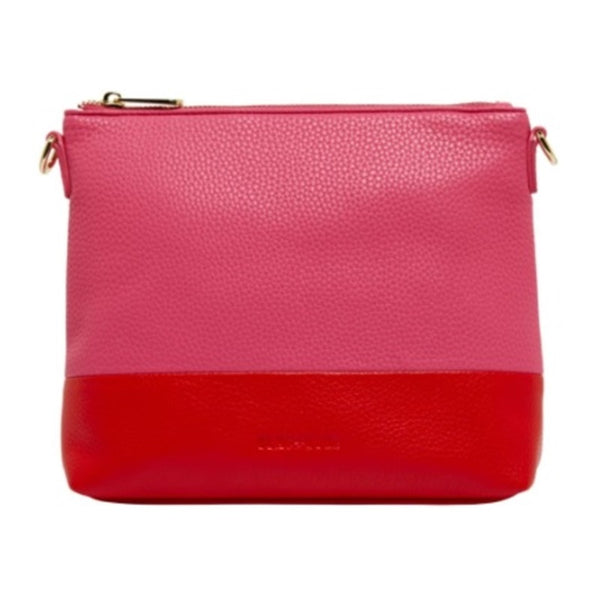 Elms + King - Avoca Crossbody - Fuchsia & Red