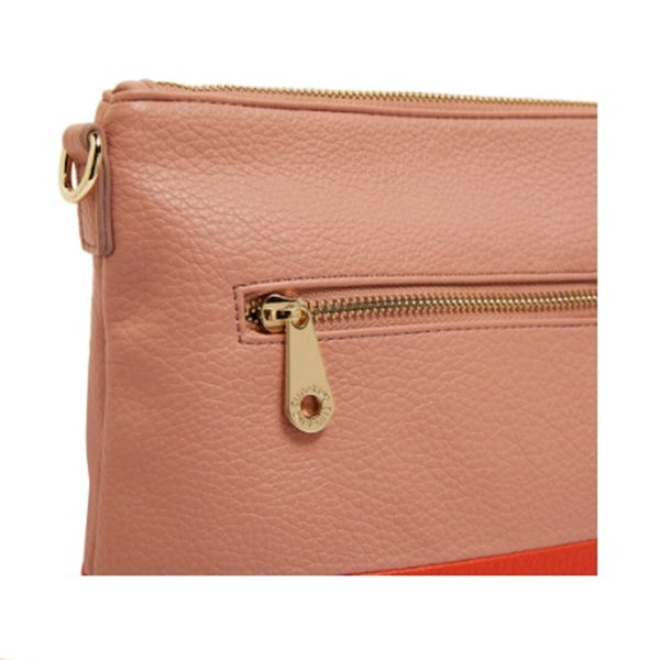 Elms + King - Avoca Crossbody - Rose & Orange