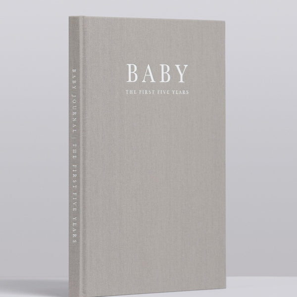 Write to Me - Baby Journal - Birth to Five Years - Grey