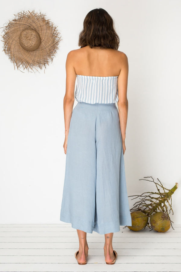 Bird & Kite Ticket to Ride Culottes in Mineral Blue