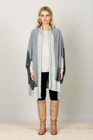 Brave & True Ainsley Cape in Charcoal