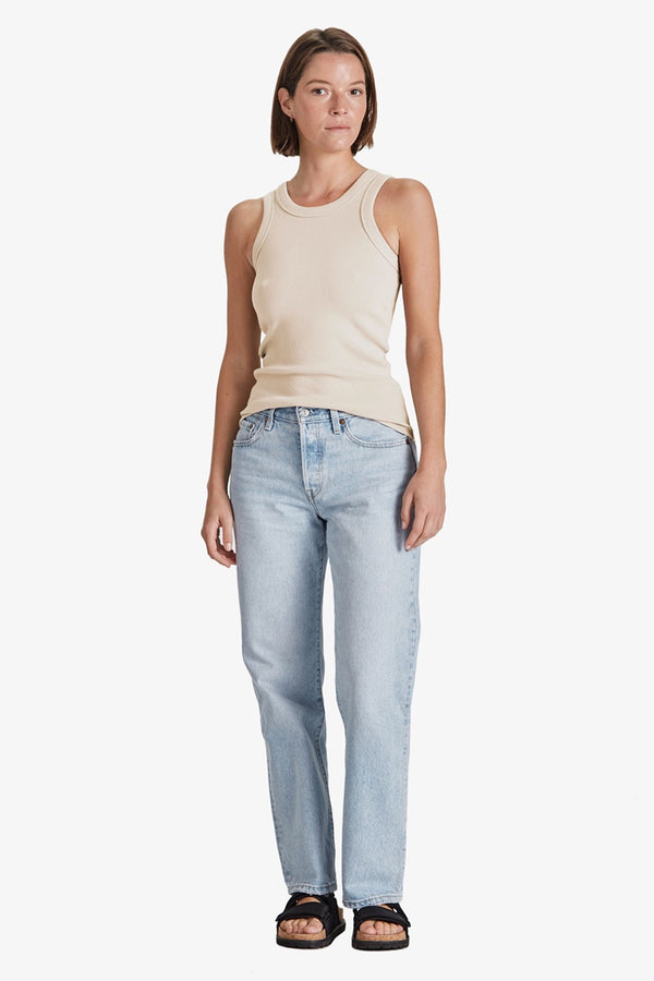 Commoners - Fitted Rib Tank - Cashew