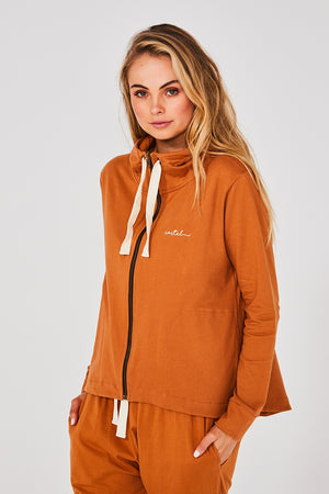 Cartel & Willow - Dion Hoodie - Rust | milk + ginger