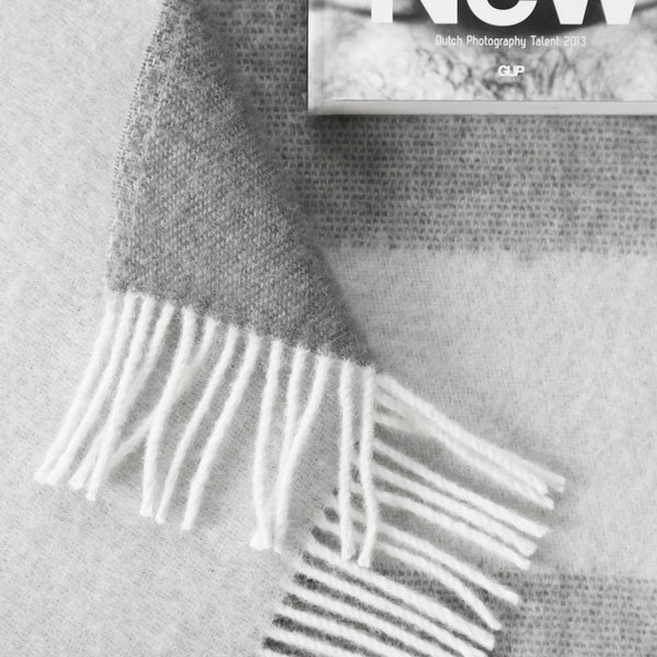 Forestry Wool - Bauhaus Grey 100% Woollen Blanket