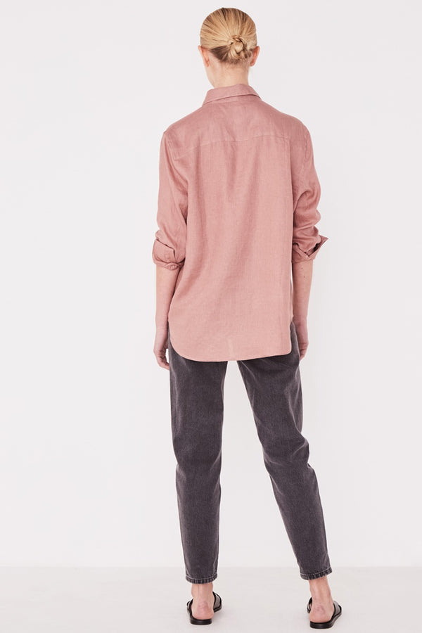 Assembly Label - Xander Long Sleeve Shirt - Cameo | milk + ginger
