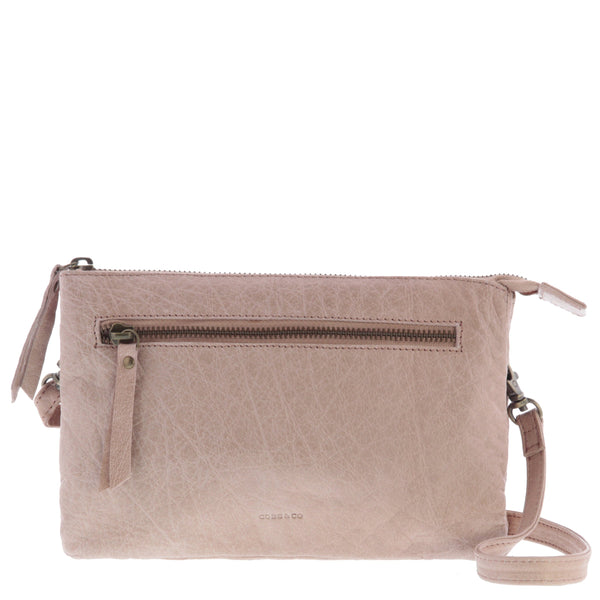 Cobb & Co - Hervey Leather Double Pouch Crossbody