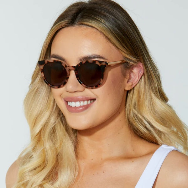 Sass - Holly Sunglasses - Peach Tortoiseshell