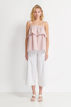 Imonni Melbourne - Leona Stripe Culottes | milk + ginger