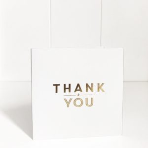 Just Smitten Mini Gift Card - Thank You | milk + ginger