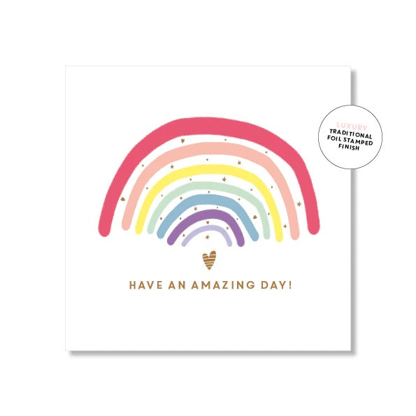 Just Smitten Mini Gift Card - Rainbow Sparkle