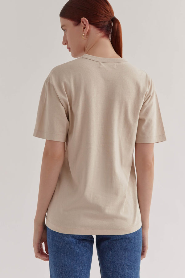 Assembly Label - Juni Tee - Stone