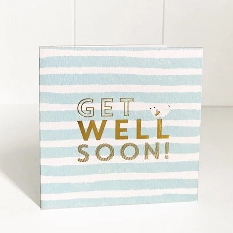 Just Smitten Mini Gift Card - Get Well