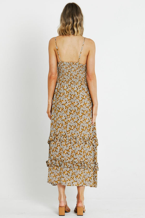 Sass - Laurina Midi Dress - Apple Blossom