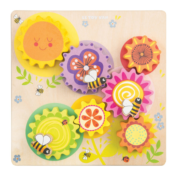 Le Toy Van - Gears & Cogs Busy Bee | milk + ginger