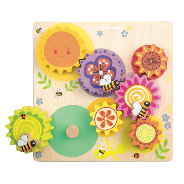 Le Toy Van - Gears & Cogs Busy Bee | milk + ginger