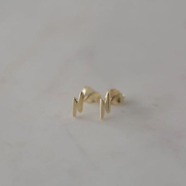 Sophie - Flashy Studs - Gold