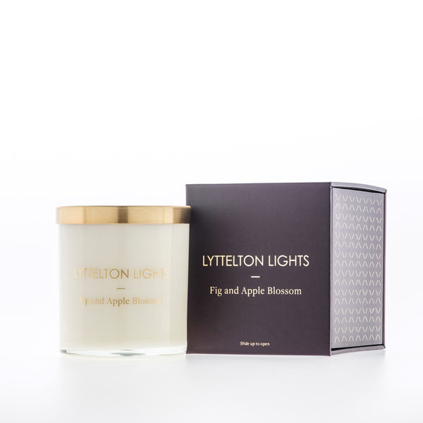 Lyttelton Lights - Medium Candle - Fig & Apple Blossom