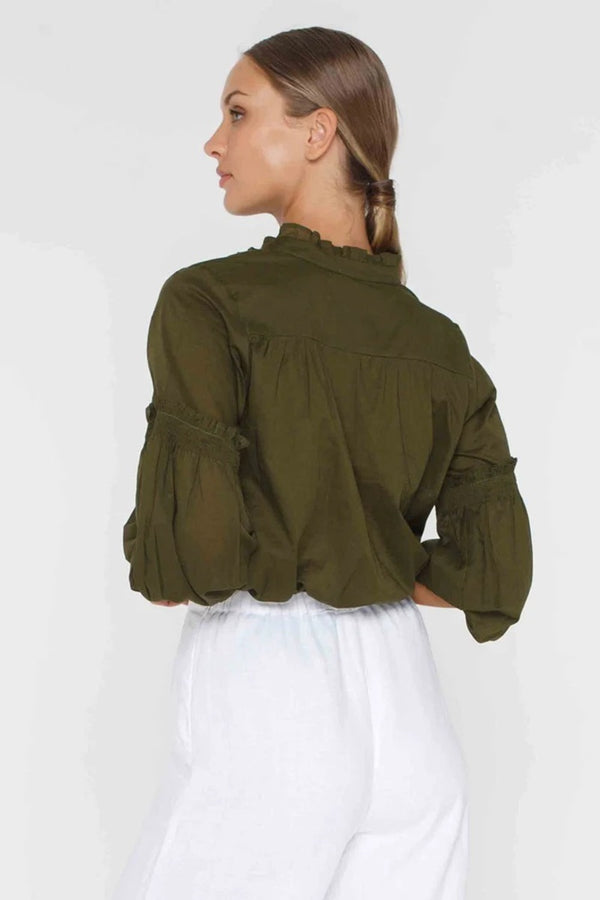 Blak Luxe - Melody Shirt - Army