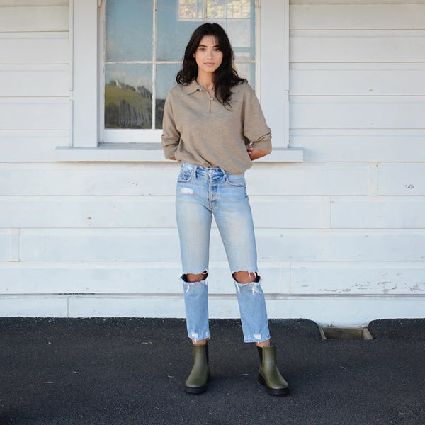 Marlo - Joni Gumboot - Moss Green