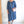 Load image into Gallery viewer, Montaigne Paris - Baggy Linen Dress - Denim Blue
