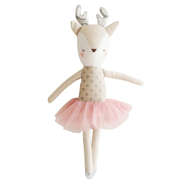 Alimrose - Ballerina Reindeer 43cm - Silver Blush