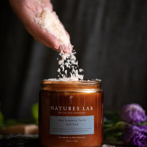 Natures Lab - Black Raspberry Vanilla Bath Soak