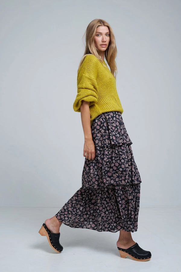 Lilya - Ocean Knit - Anise Yellow