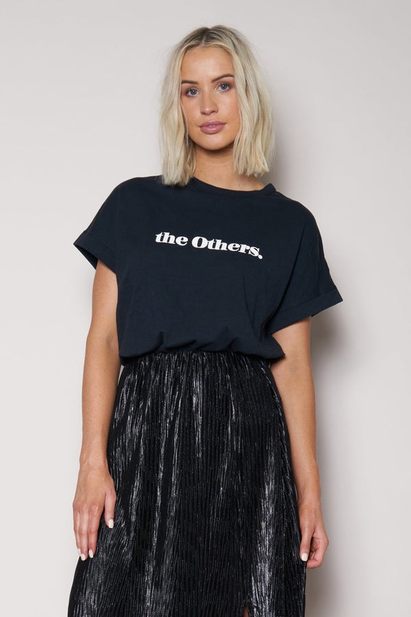 The Others - Relaxed Tee -  Black with White Logo