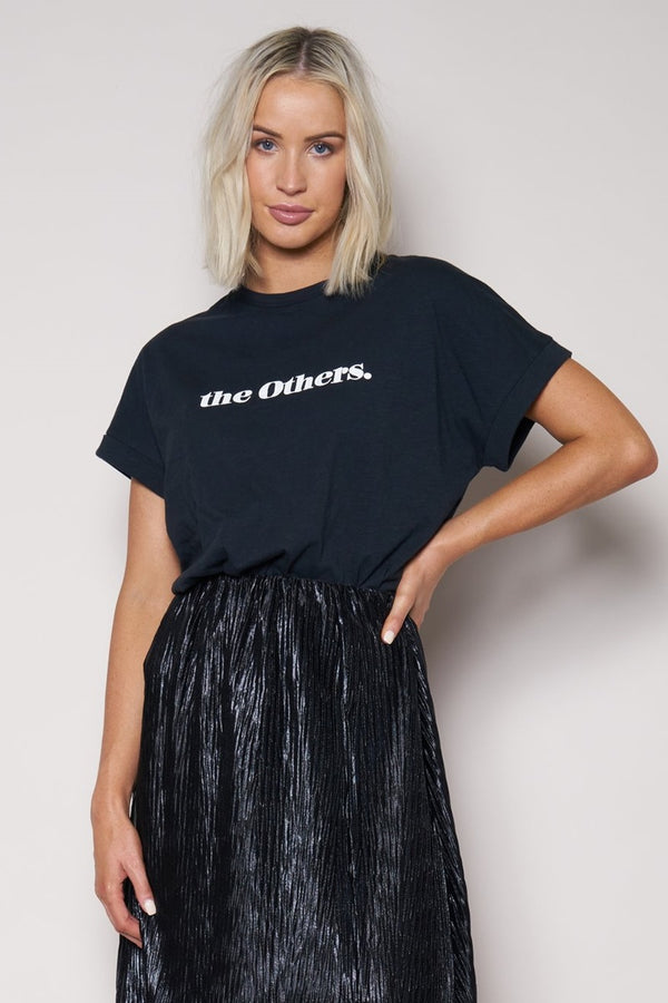The Others - Relaxed Tee -  Black with White Logo